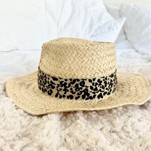 Eugenia Kim Natural Straw Hat with Black Band